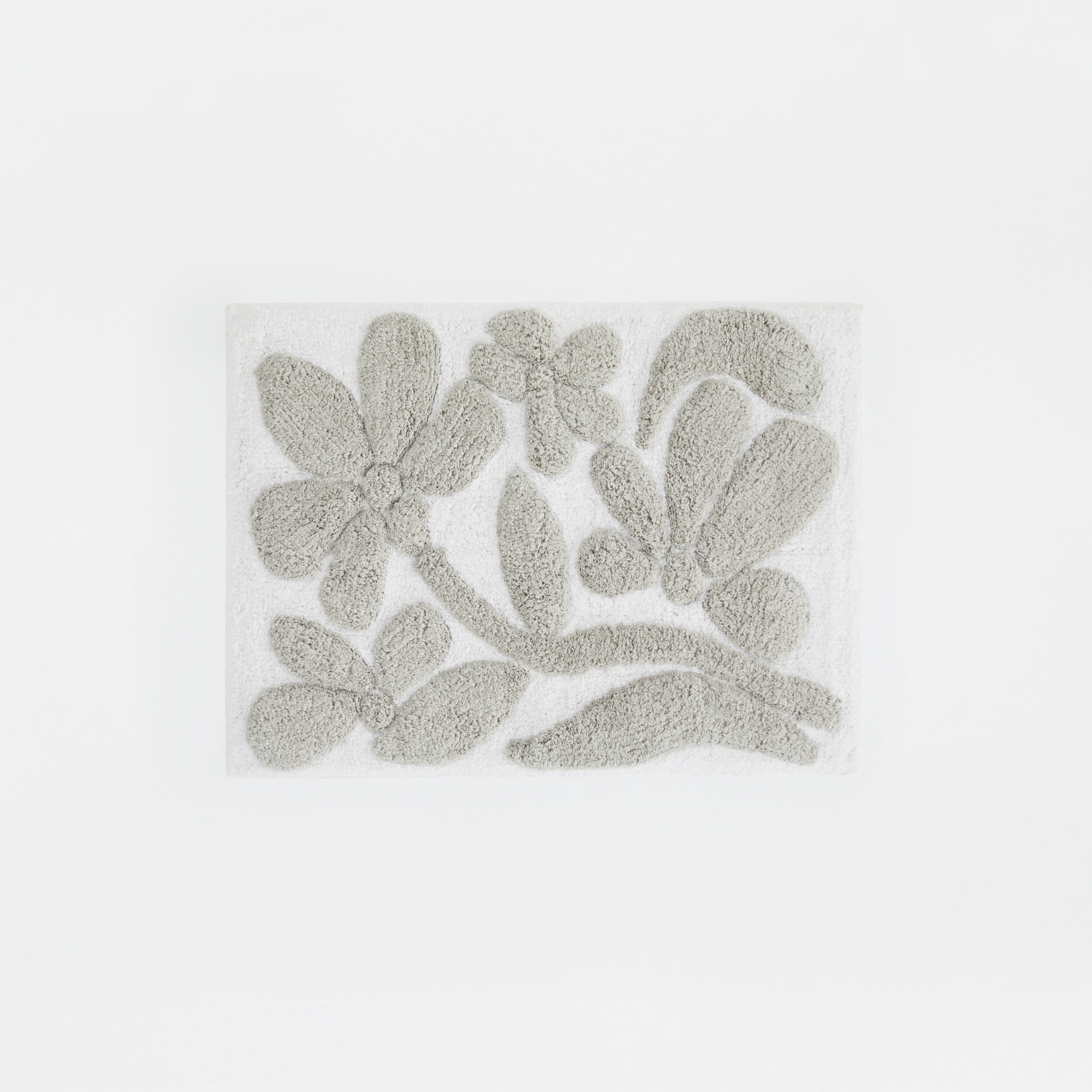 100% Cotton Floral Patterned Bath Mat
